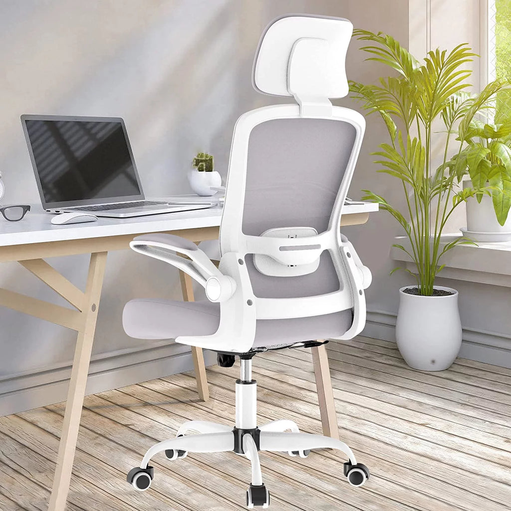 High Back Ergonomic Office Chair with Lumbar Support and Headrest V876