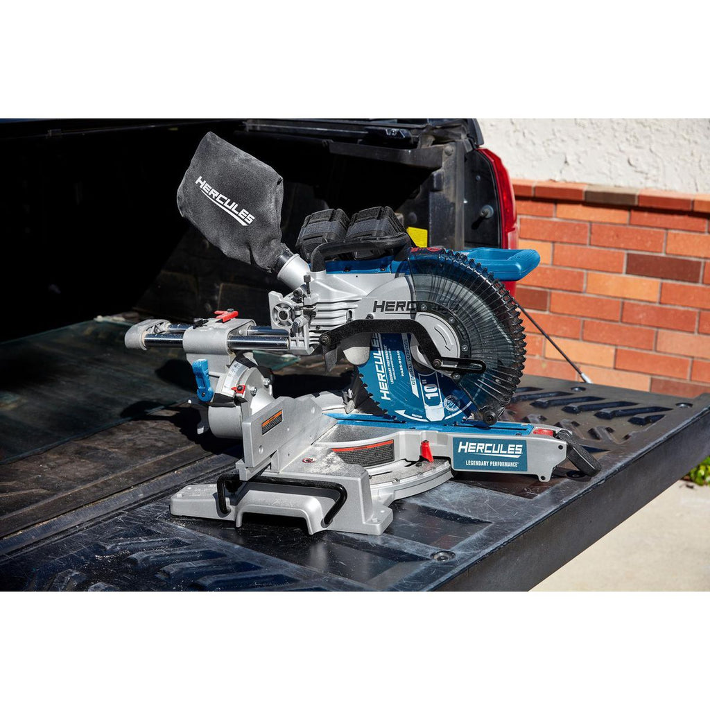 10 in. Dual-Bevel Sliding Compound Miter Saw F313355