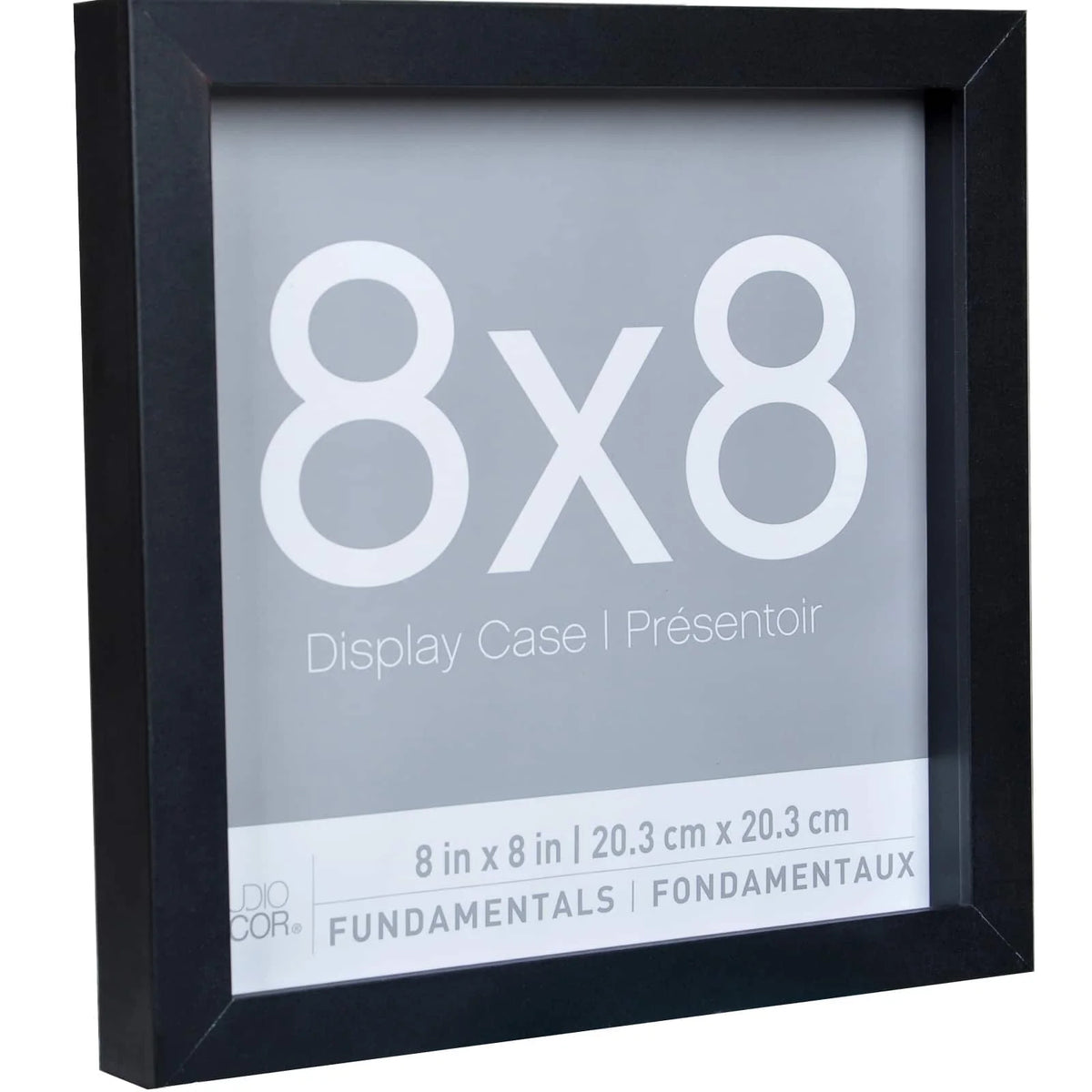Black 8" x 8" Shadow Boxes Z3437