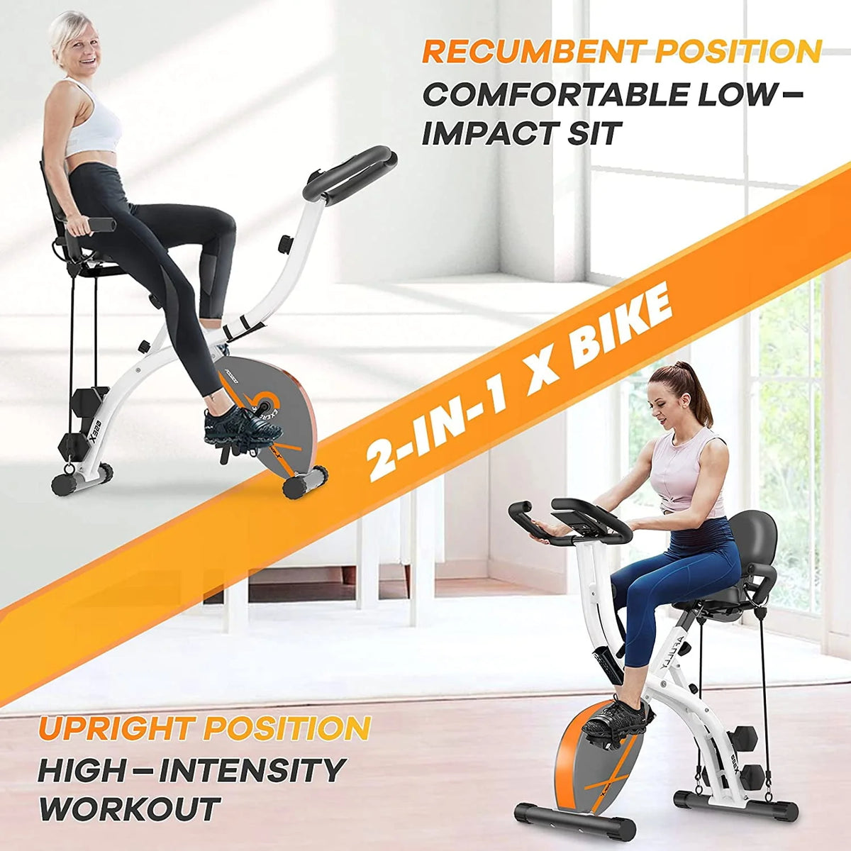 220 Lbs Magnetic Indoor Cycling Bike Belt Drive N92156