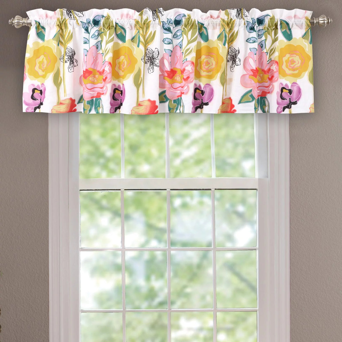 Watercolor Dream Window Valance W237677