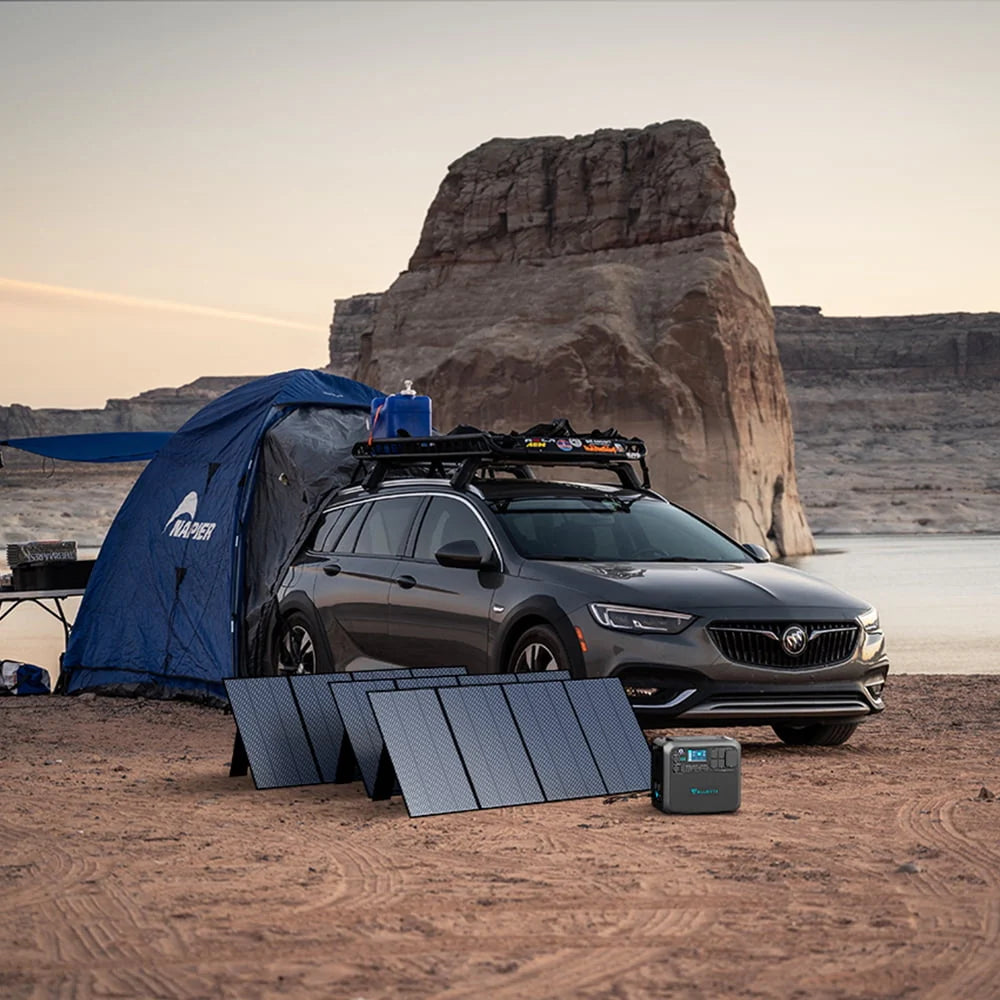 Portable Power Station with 350W Solar Panel X67845