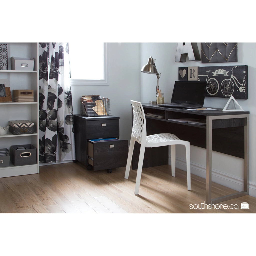 2 Drawer Vertical Wood Filing Cabinet P19221