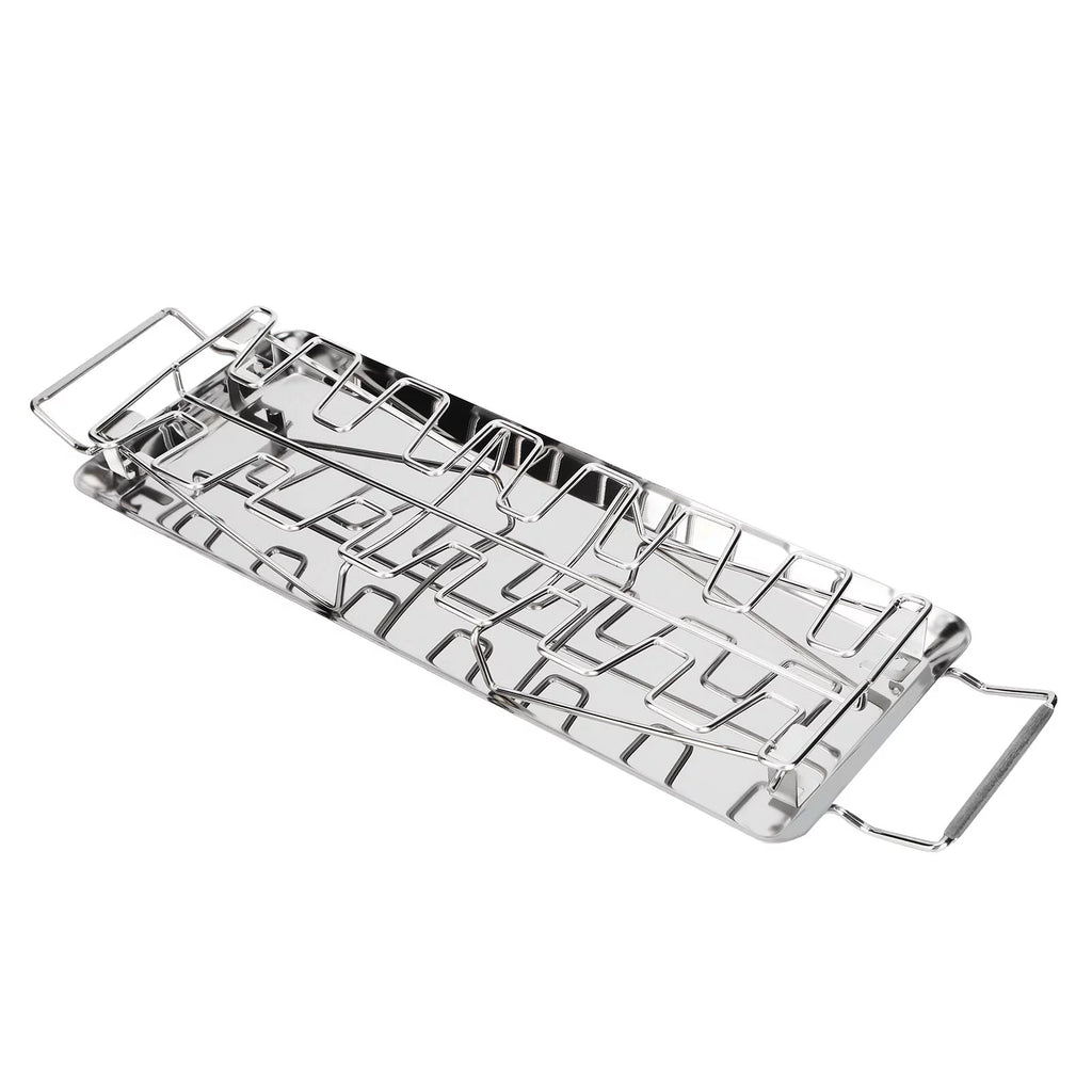 Rejilla para Patas y Alas de Pollo de Acero Inoxidable con Bandeja de Goteo K57274