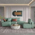 L-Shaped Leather Modular Sofa B319218