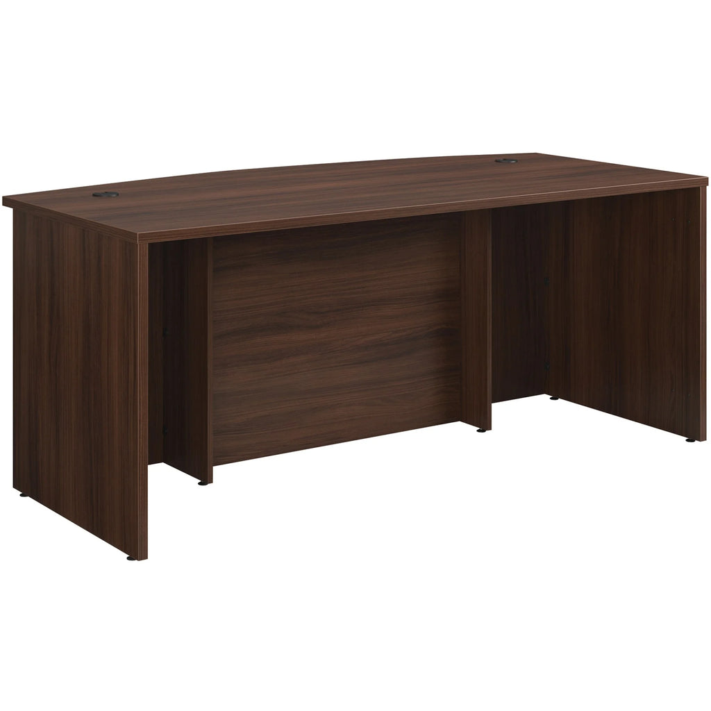 Engineered Wood Bowfront Executive Desk L34570