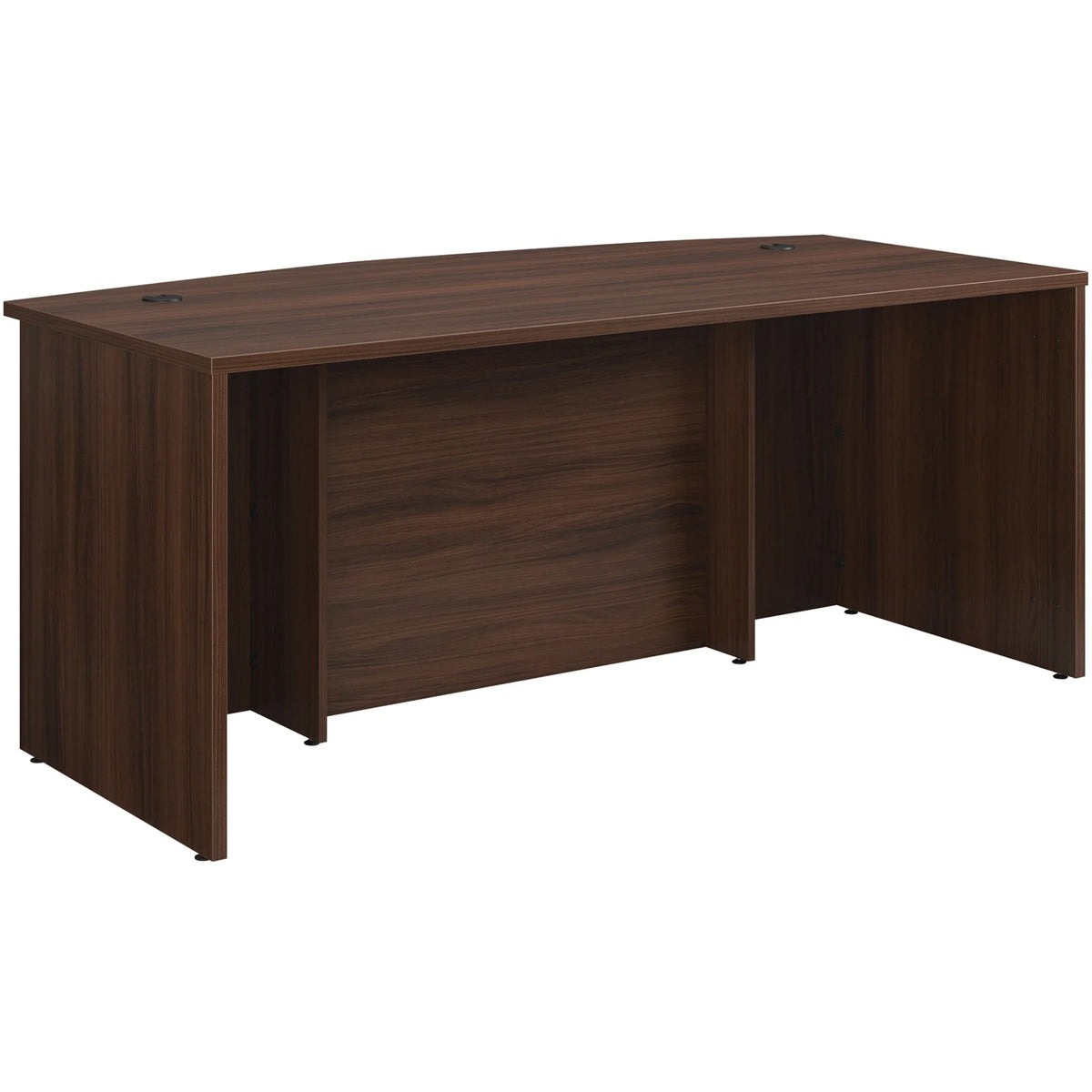 Engineered Wood Bowfront Executive Desk L34570