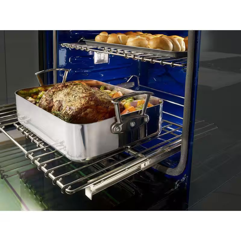 Double Electric Wall Oven Self-Cleaning with Convection in Stainless Steel V9118