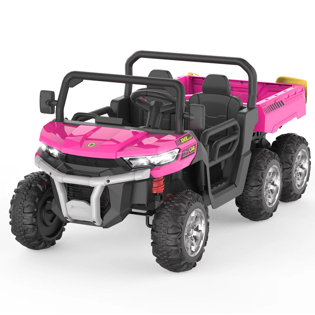 Pink 6 Wheels Ride On Dump Truck R504216