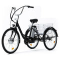 White 26 Inch 3 Wheel Electric Bike O417