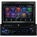Single-DIN In-Dash DVD Receiver with Motorized Touchscreen & Bluetooth N5802