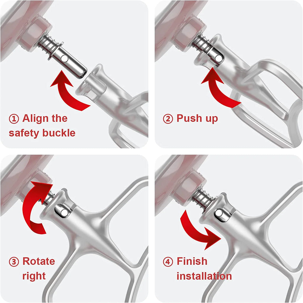 Stainless Steel Beater Blade for 4.5-5 Quart Bowl W794253