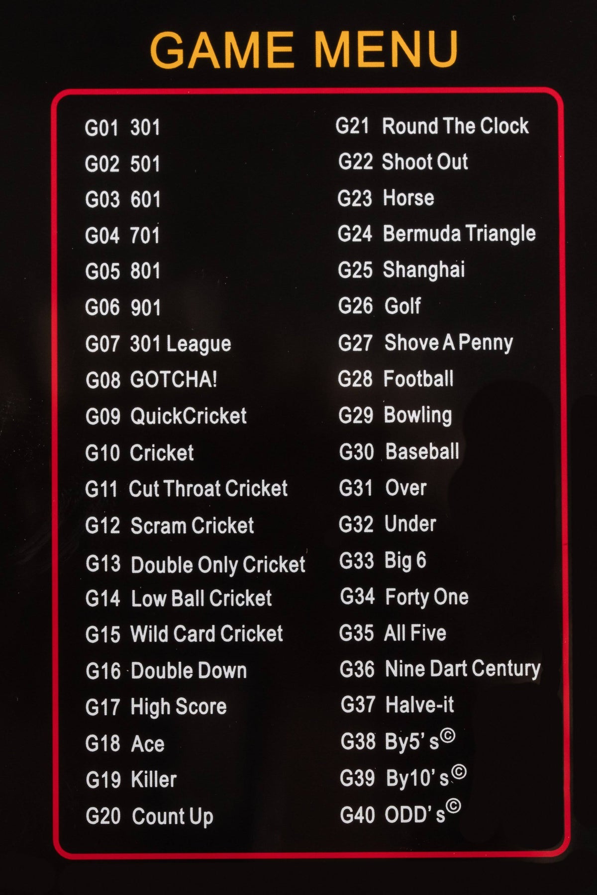 Electronic Dartboard with Arcade Cabinet P4120