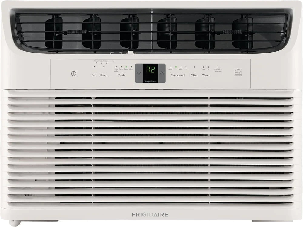 5,000 BTU Window-Mounted Air Conditioner with Remote Control, White E59582