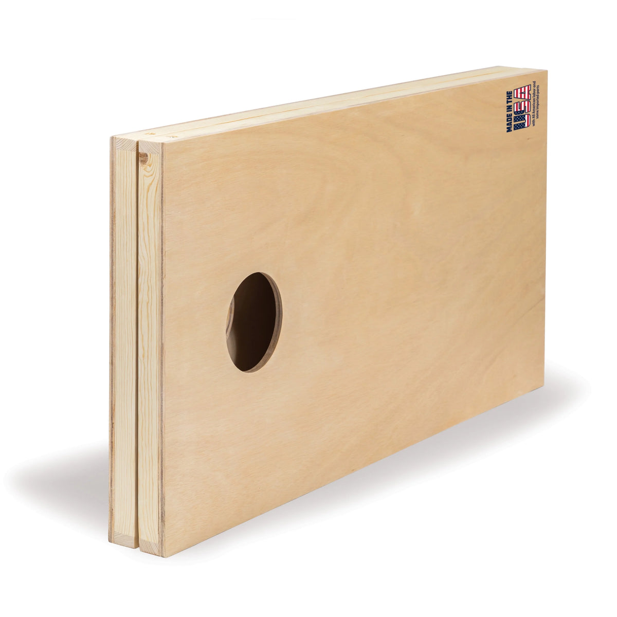 2' x 4' Natural Wood Cornhole Boards Bean Bag Toss Set with 8 Bean Bags V996637