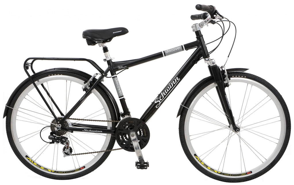 White 700c Hybrid Bicycle W143