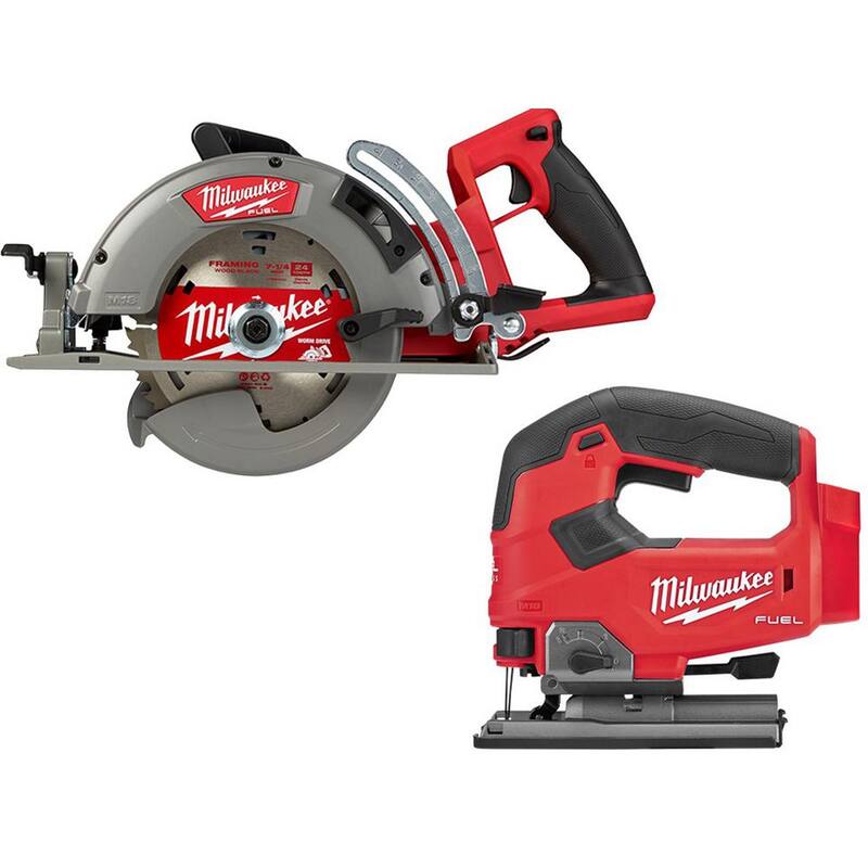 18V Cordless 7-1/4 in. Circular Saw with Jig Saw E494