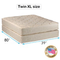 Twin XL Gentle Firm Mattress and Box Spring Set P622642