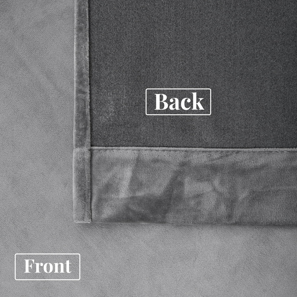 2 Piece Blackout Velvet Curtains L611