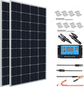 300 Watt 12V Monocrystalline Solar Panel Kit with 30A Charge Controller Z3748