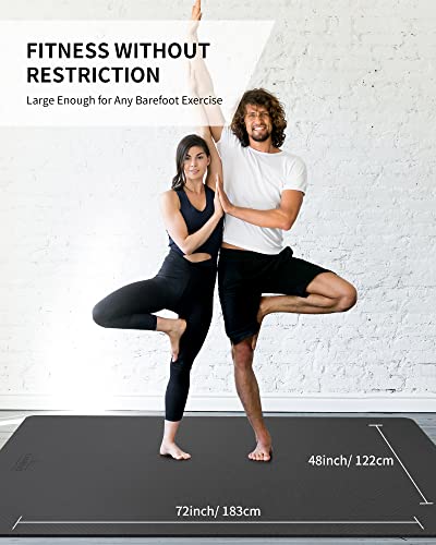 Large Yoga Mat 6'x 4' 1/4 inch R1583