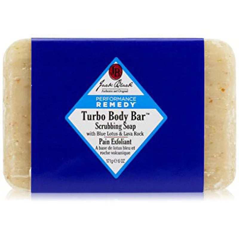Black Turbo Body Bar Scrubbing Soap J25915
