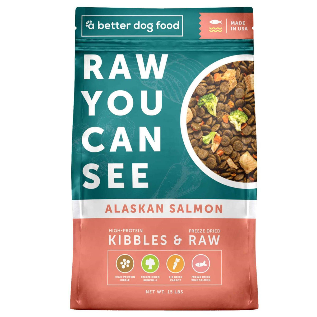 Salmon Raw Dog Food T451