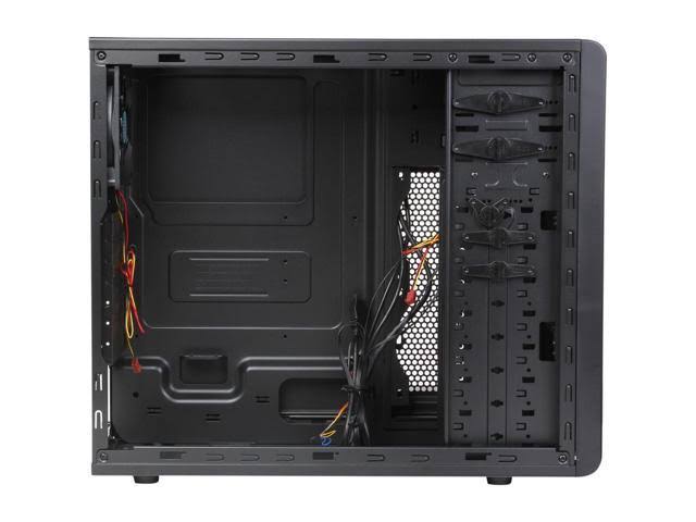 Mid Tower Computer Case with Meshed Front Panel W738235