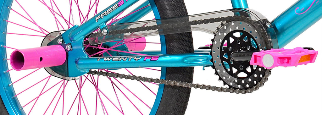 20" Aqua and Pink BMX Bike D656350