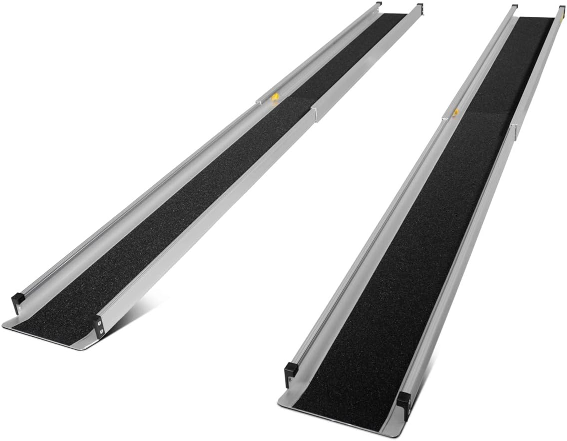 Aluminum Portable Wheelchair Loading Ramp with Carry Bag A239