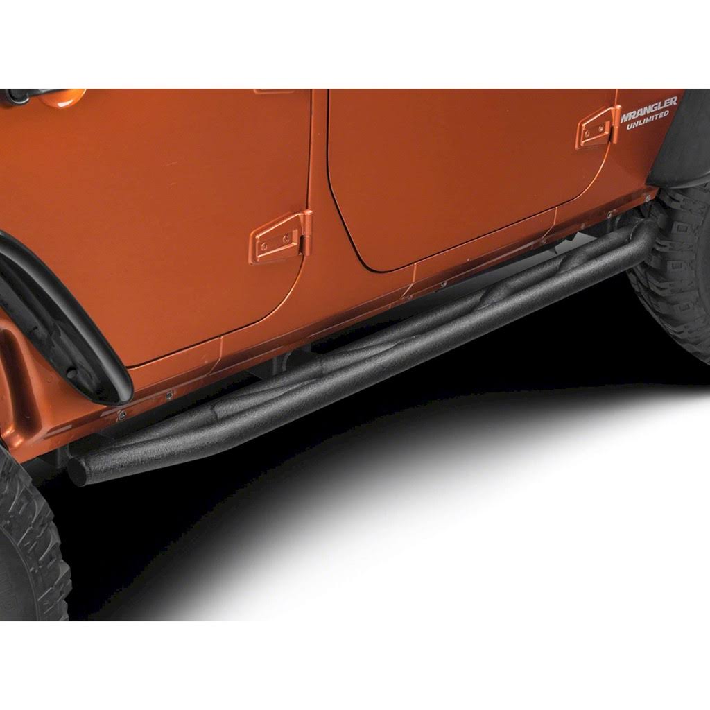 Rock Sliders for Jeep Wrangler JK 4 Door 2007-2018 Silver K665