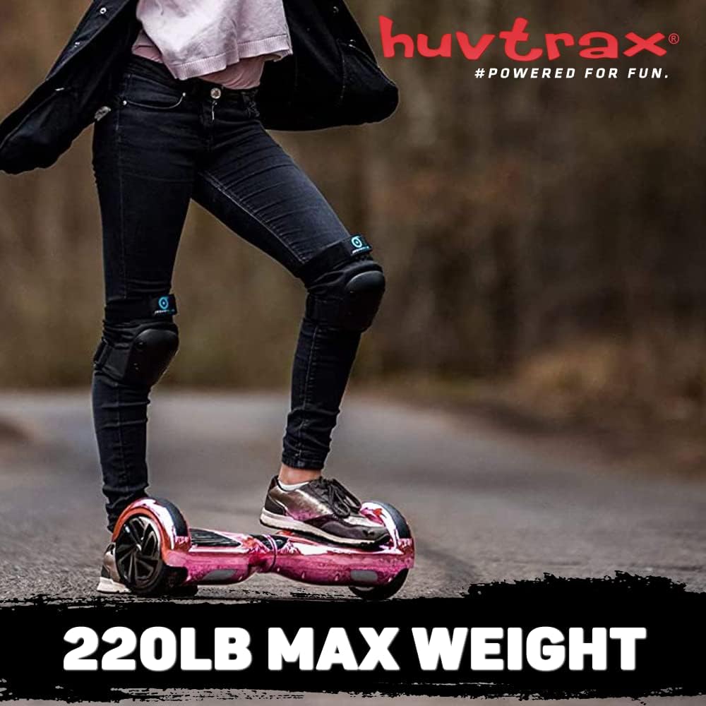 6.5 Aluminum Wheels Hoverboard with Bluetooth Speaker and LED Lights I2366