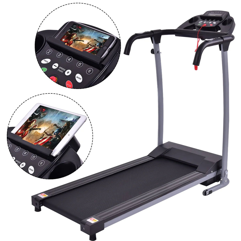 800W Folding Electric Treadmill M48438