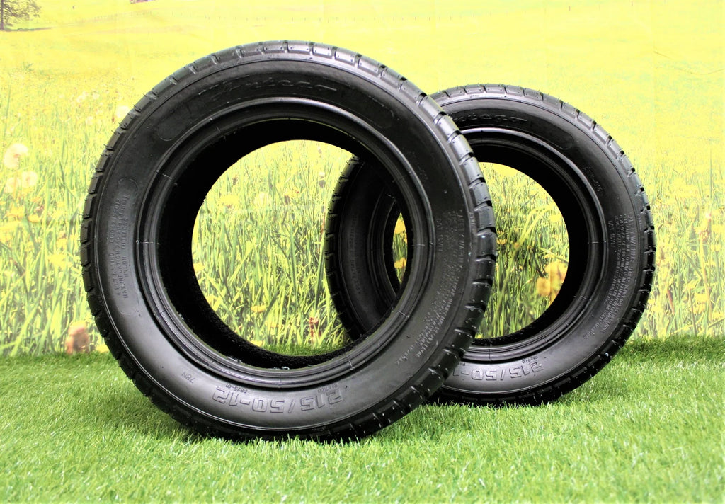 215/50-12 4 Ply Set of 2 Golf Cart Tires U8473