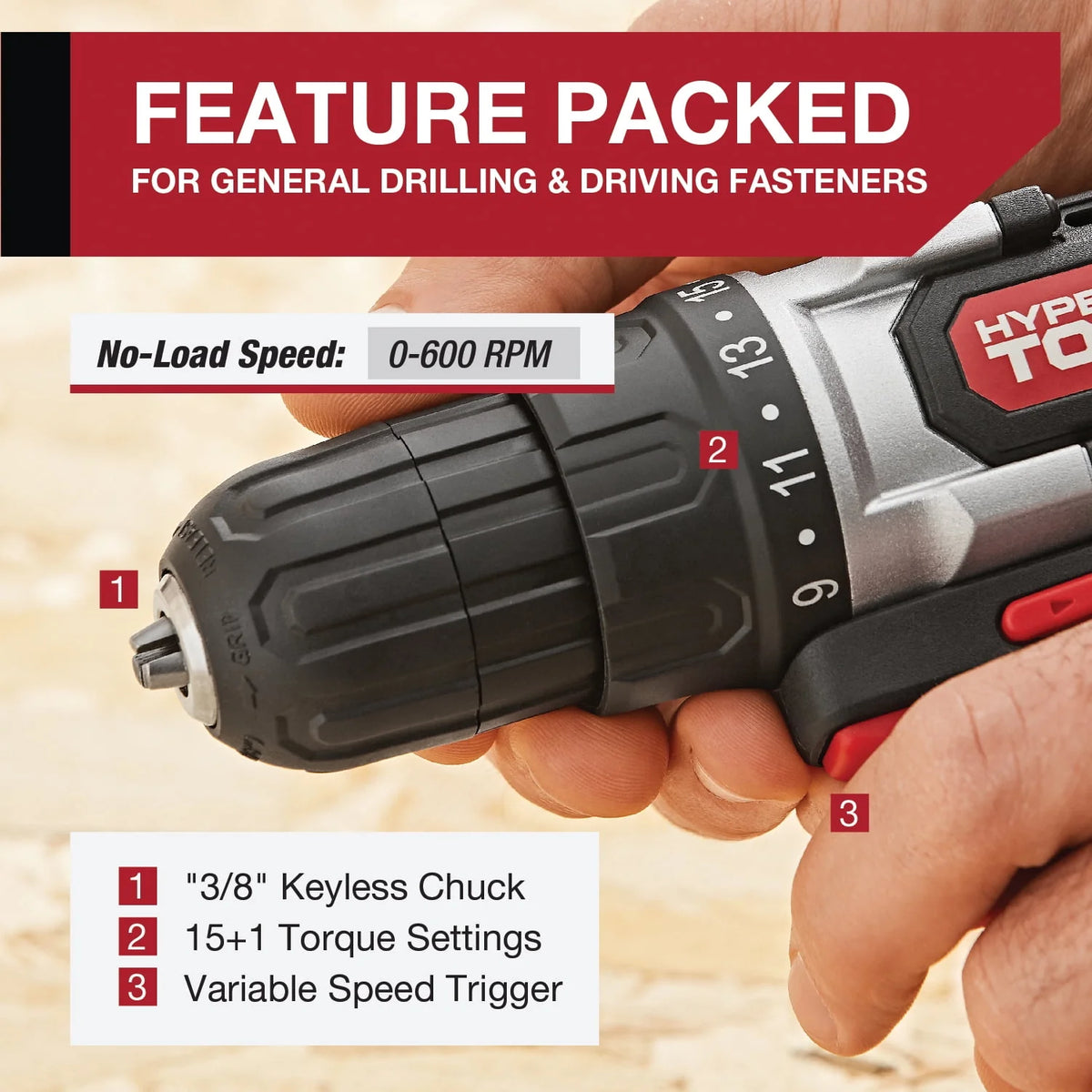 20V Max Lithium-Ion Cordless Drill A8706