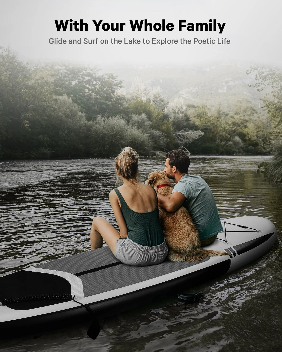 10 Ft. Inflatable Stand up Paddle Board with Backpack E754