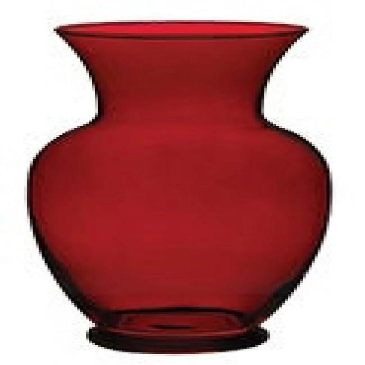 Ruby Red Garden Glass Vase Set of 6 I250796