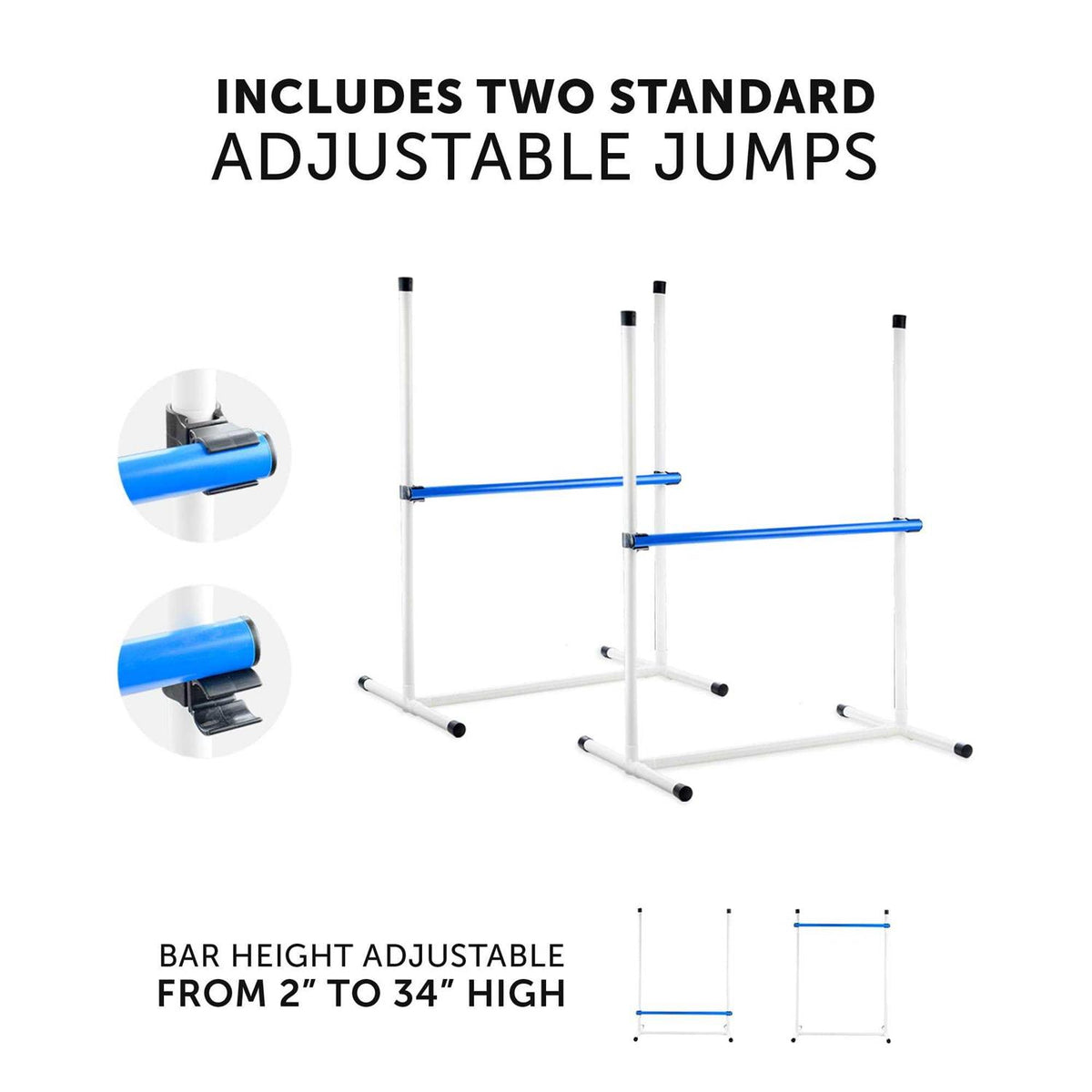 7 Piece Dog Agility Equipment Set E8802