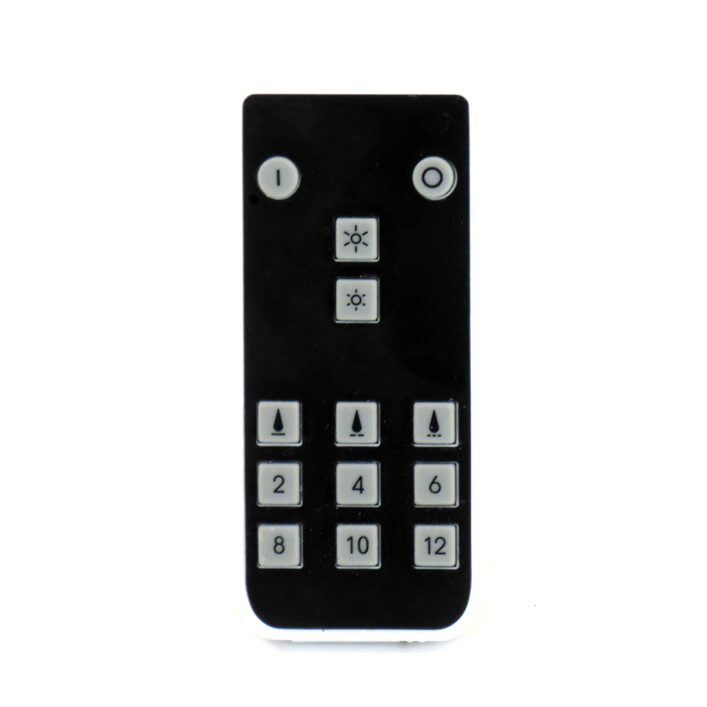 Ivory Warm White LED Flameless Candle with Remote D92537