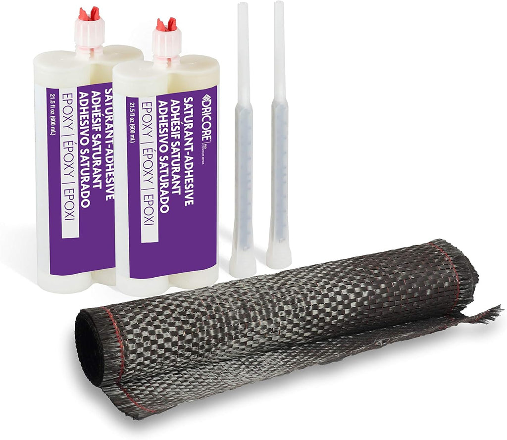 Concrete Crack Repair Kit with Carbon Fiber R3082
