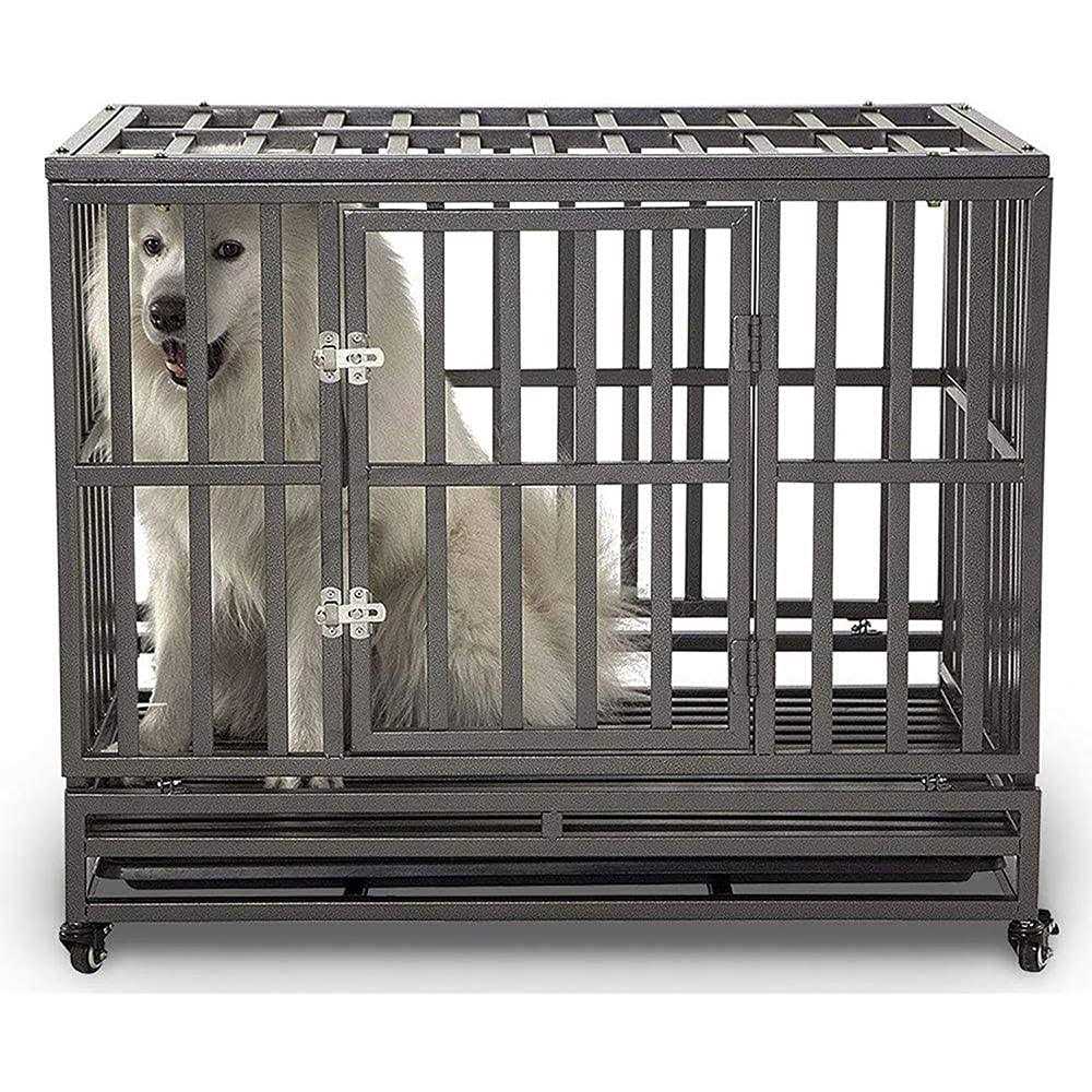 Heavy Duty Metal Dog Cage S52413
