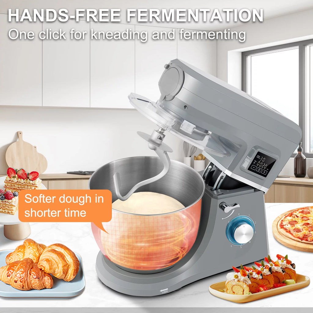 660W 7.4Qt 6-Speed Tilt-Head Stand Mixer A8199