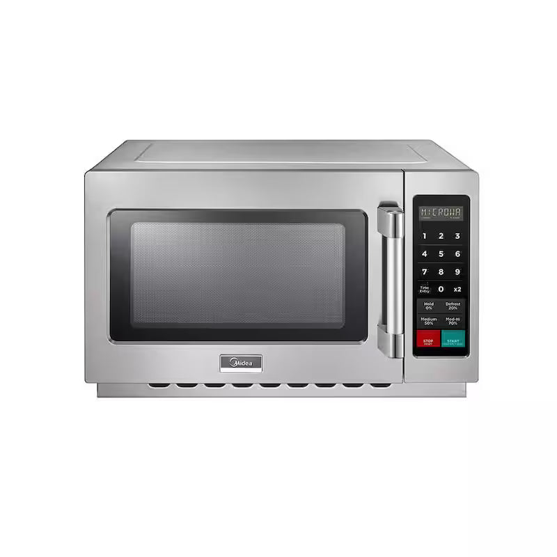1000 Watt Stainless Steel Counter Top Microwave Oven W8802