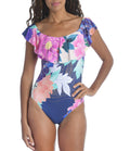 Off The Shoulder One Piece W6072