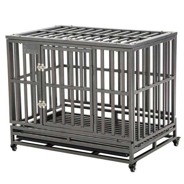Heavy Duty Metal Dog Cage S52413