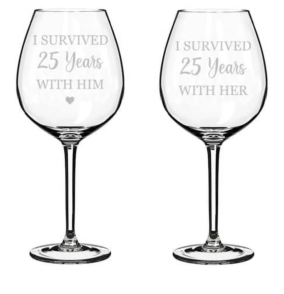 Set of 2 20 oz Wine Glass Goblet O516