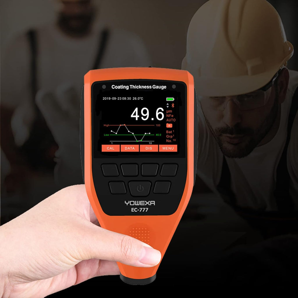 Paint Thickness Gauge 0-2000μm Pack of 2 G3045