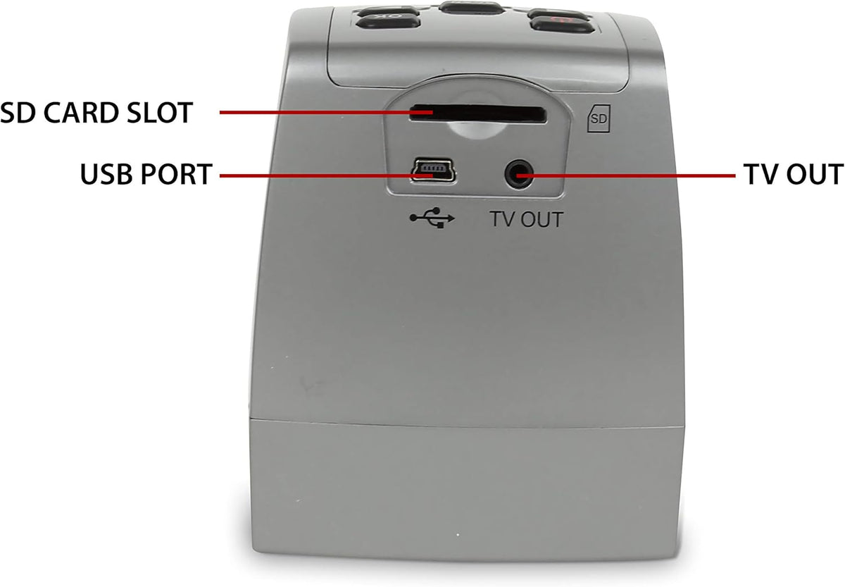22MP Film Scanner with 2.4 LCD Screen and 128MB Built-in Memory L921341