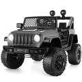12V Kids Powered Ride on Truck Car with Parent Remote Control W20461
