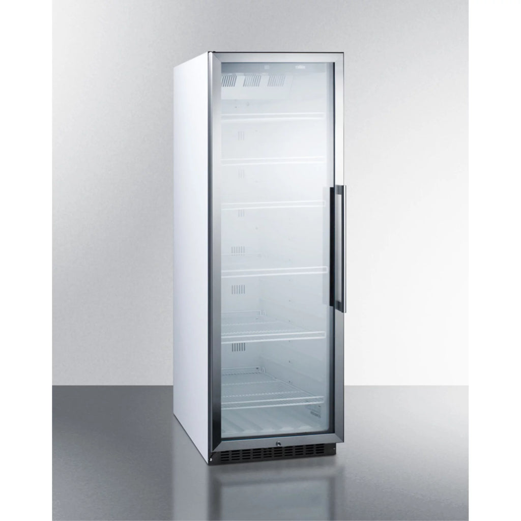 24" Wide 12.6 Cu. Ft. Left Swing Merchandiser Refrigerator V1256